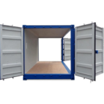 Contenedor de 20 Pies Doble Puerta y Puerta Lateral