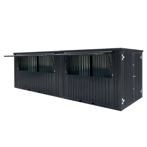 Contenedor bar exterior desmontable de 8 x 2 metros